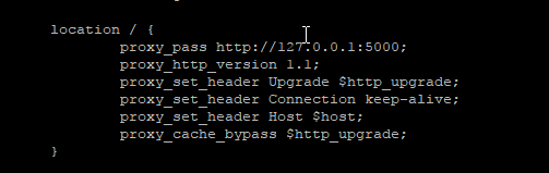 Nginx反向代理配置